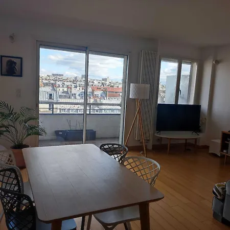 Amazing 70m2 Flat With Large Terrace And 2 Large Beds Parigi